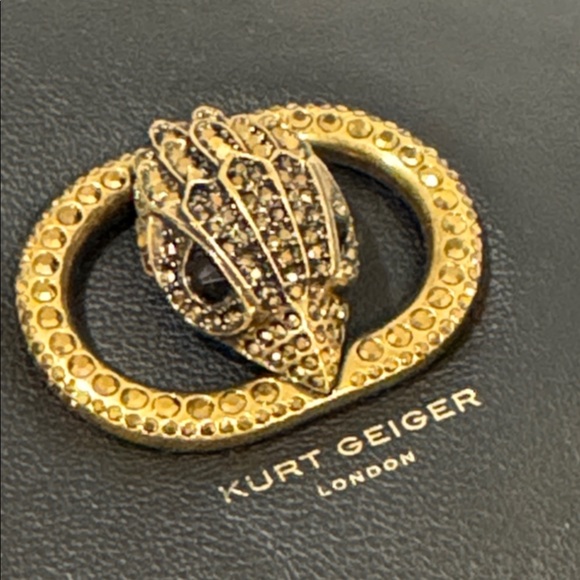 Kurt Geiger Bag Extra Large Chelsea Black Leather Hobo - Picture 4 of 17